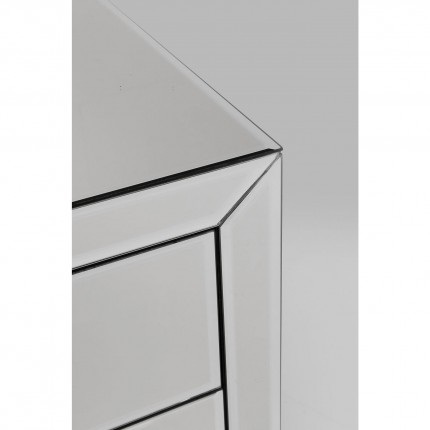 Meuble TV Luxury argent 140cm Kare Design