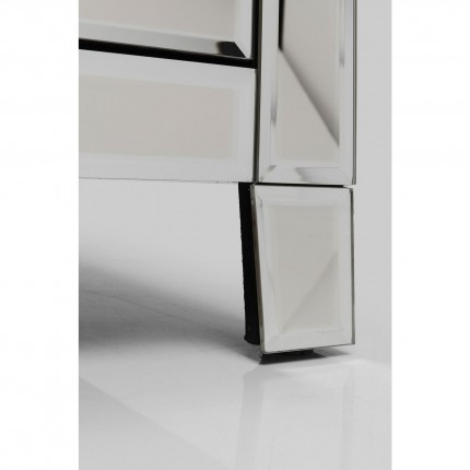 Meuble TV Luxury argent 140cm Kare Design