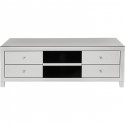 Meuble TV Luxury argent 140cm Kare Design