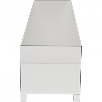 Meuble TV Luxury argent 140cm Kare Design