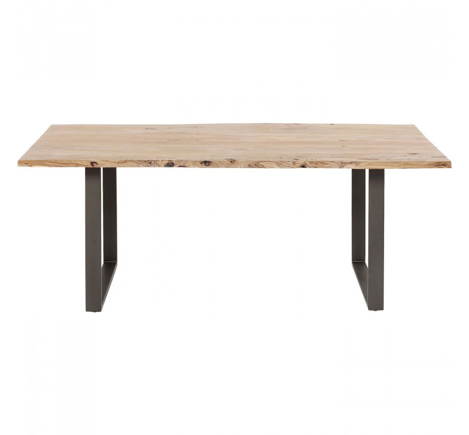 Table Harmony acier 160x80cm Kare Design
