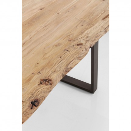 Table Harmony acacia acier 160x80cm Kare Design