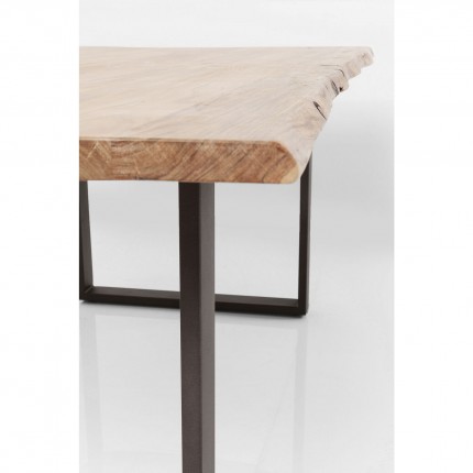 Table Harmony acacia acier 160x80cm Kare Design