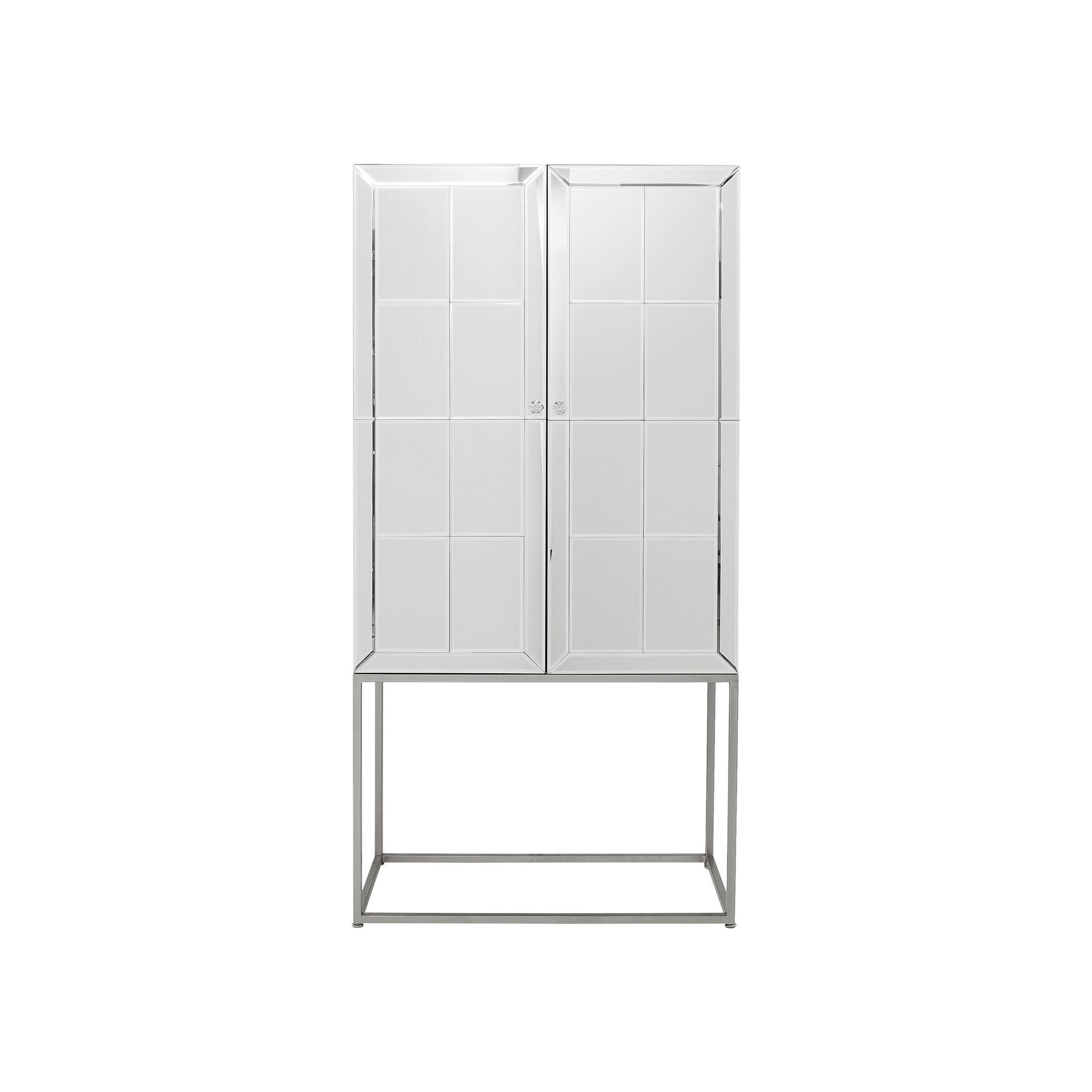 Armoire bar Luxury argent Kare Design