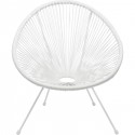 Fauteuil de jardin Acapulco blanc Kare Design