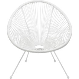 Fauteuil Acapulco blanc