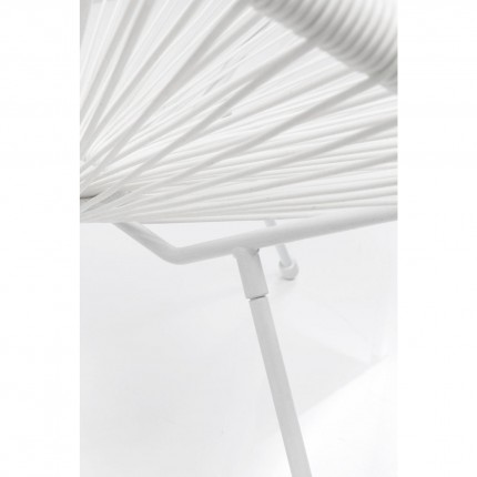 Fauteuil de jardin Acapulco blanc Kare Design