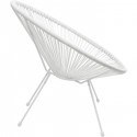 Fauteuil de jardin Acapulco blanc Kare Design