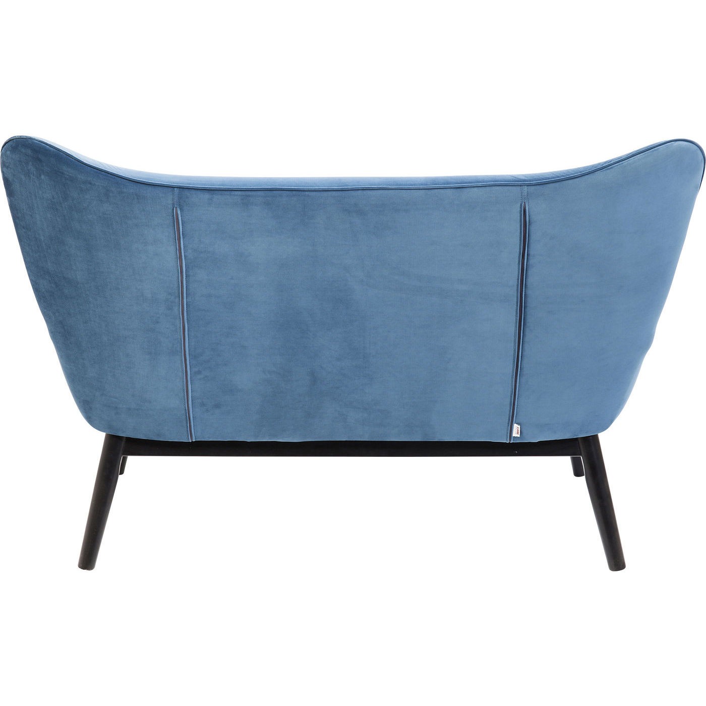 Canapé Vicky velours bleu pétrole Kare Design