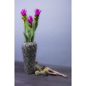 Vase Rose Multi chrome 36cm Kare Design
