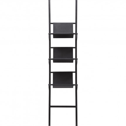 Porte-catalogue noir 174cm Kare Design