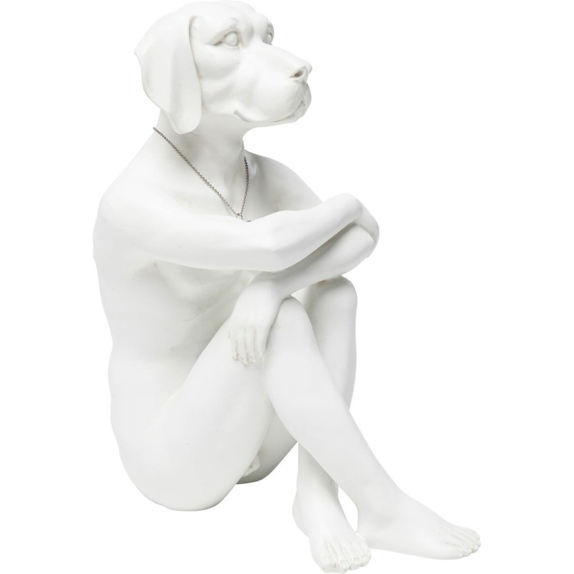 Déco figurine Gangster Dog Cream Kare Design