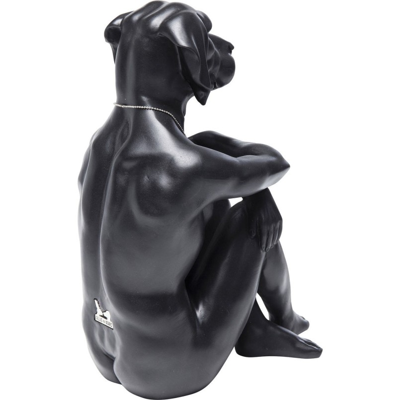 Deco Figurine Gangster Dog Black Kare Design