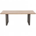 Table Symphony 180x90cm acacia acier Kare Design