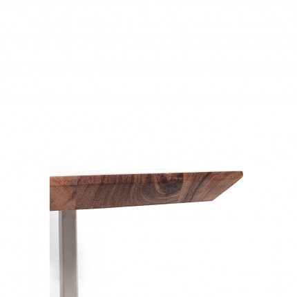 Table Symphony acacia chrome 200x100cm Kare Design
