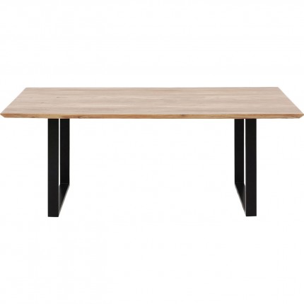 Table Symphony acacia noire 200x100cm Kare Design