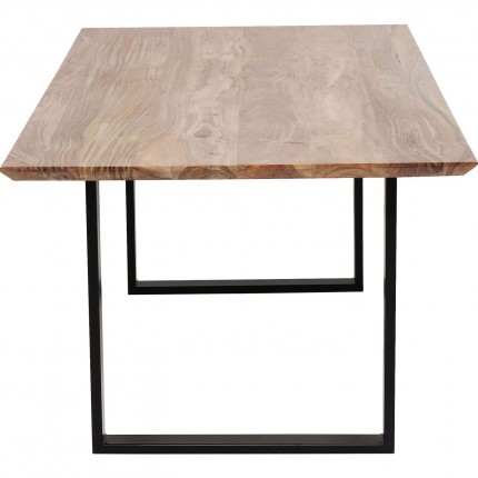 Table Symphony acacia noire 200x100cm Kare Design