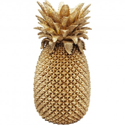 Vase Ananas doré 50cm Kare Design