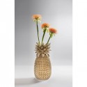 Vase Ananas doré 50cm Kare Design