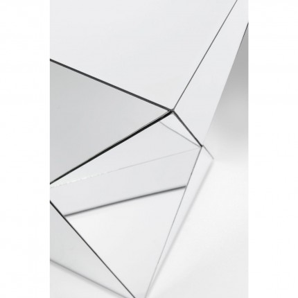 Table d'appoint Luxury Triangle argent Kare Design