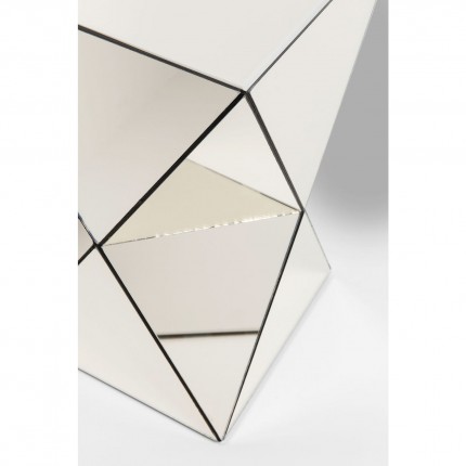 Table d'appoint Luxury Triangle champagne Kare Design