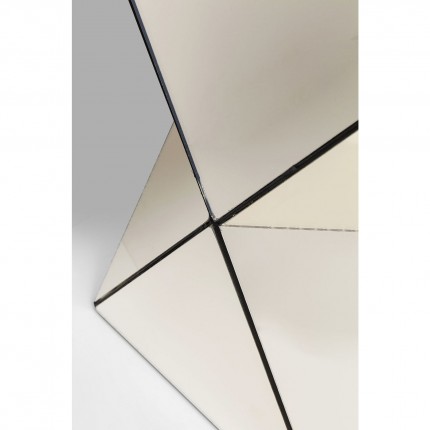 Table d'appoint Luxury Triangle champagne Kare Design