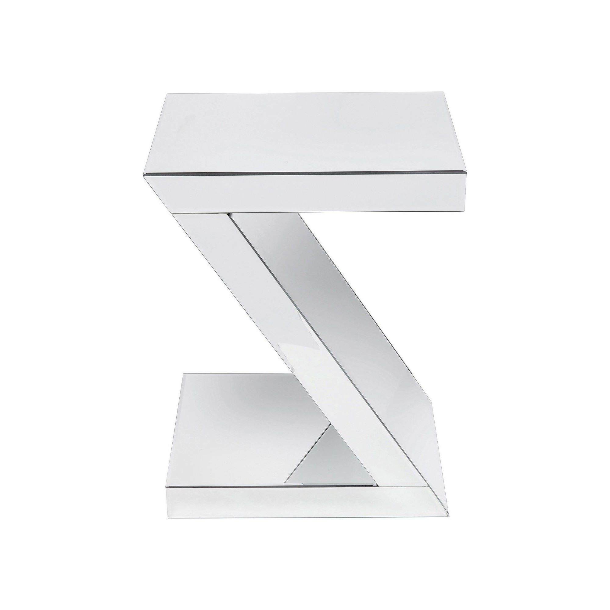 Table d'appoint Luxury Z argent Kare Design