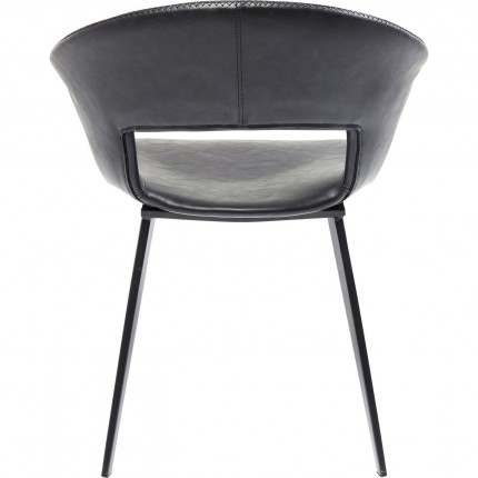 Chaise Reunion noire Kare Design