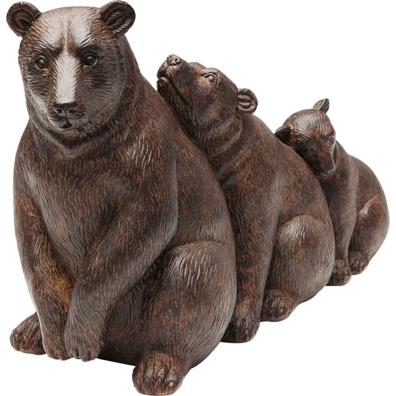 Deco Object Relaxed Bear Family Kare Design