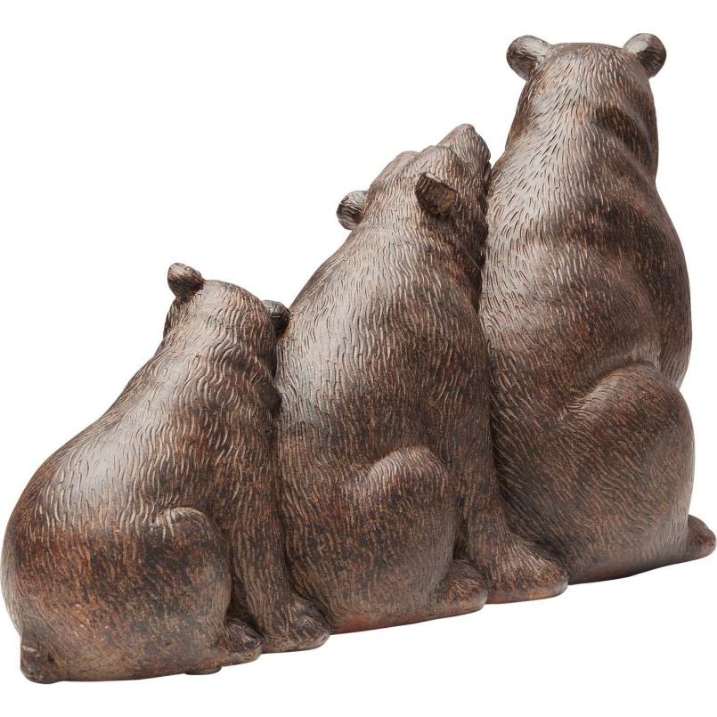 Deco Object Relaxed Bear Family Kare Design