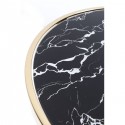 Table d'appoint San Remo marbre noir 46cm Kare Design