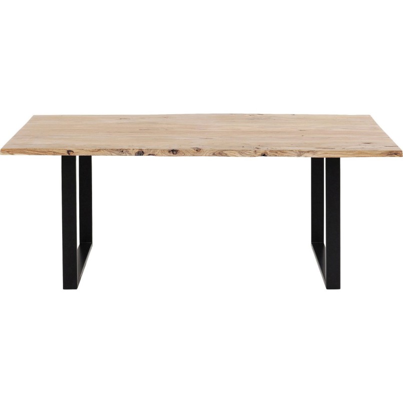 Table Harmony noire 200x100cm Kare Design