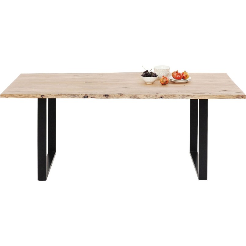 Table Harmony noire 200x100cm Kare Design