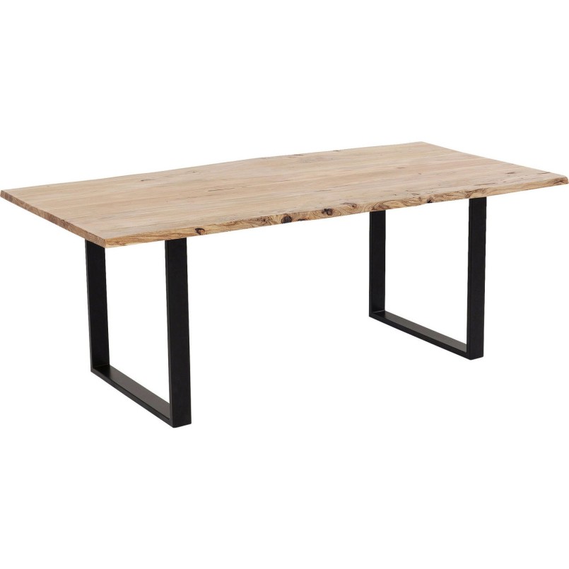 Table Harmony noire 200x100cm Kare Design