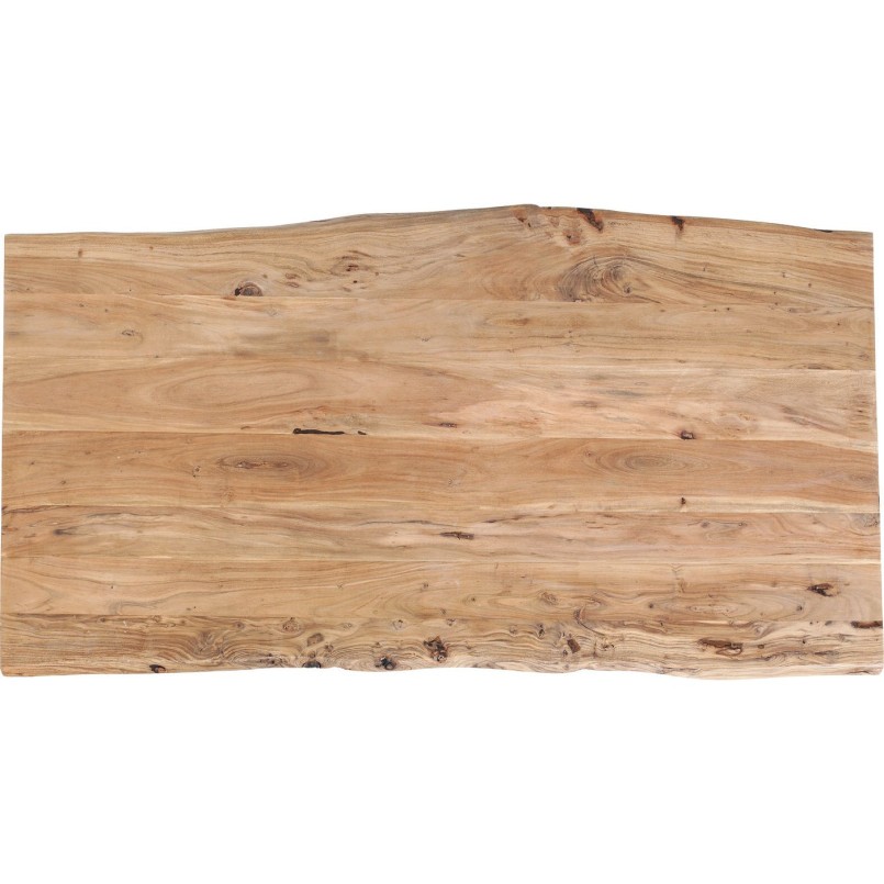 Table Harmony noire 200x100cm Kare Design