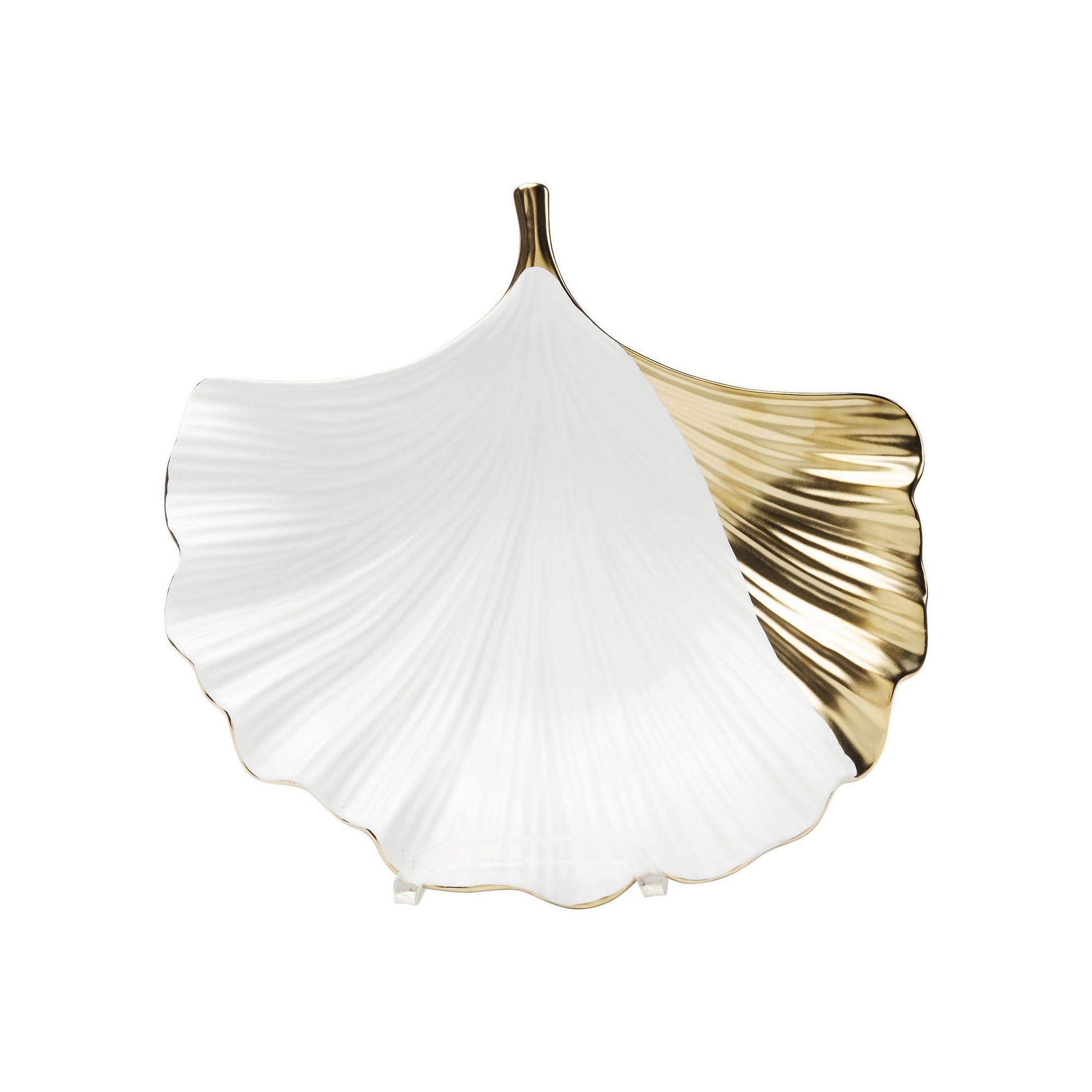 Coupe feuille de ginkgo côté doré Kare Design