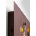 Applique carte du monde LED Kare Design
