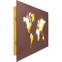 Applique carte du monde LED Kare Design
