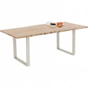Table Harmony argent 200x100cm Kare Design
