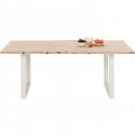 Table Harmony argent 200x100cm Kare Design