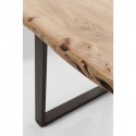 Table Harmony acier 200x100cm Kare Design