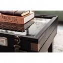 Table basse Collector noire 122x55cm Kare Design