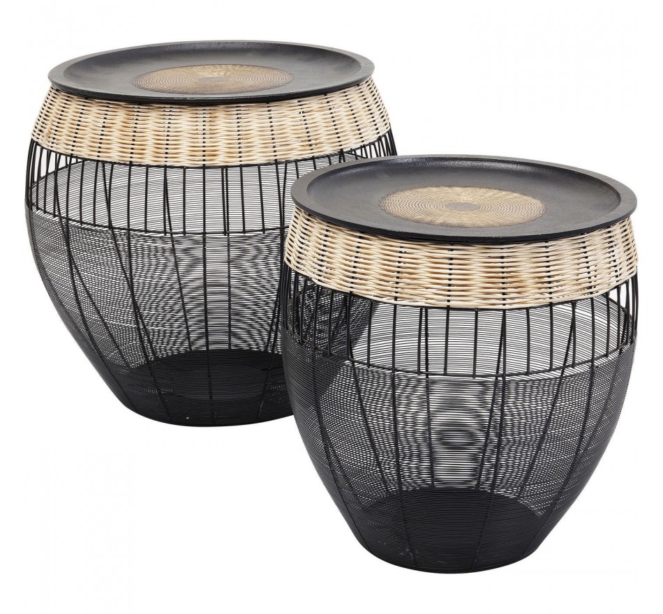 Side Table African Drums (2/Set) Kare Design Side Table African Drums (2/Set) Kare Design