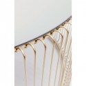 Table basse Wire laiton 80cm Kare Design