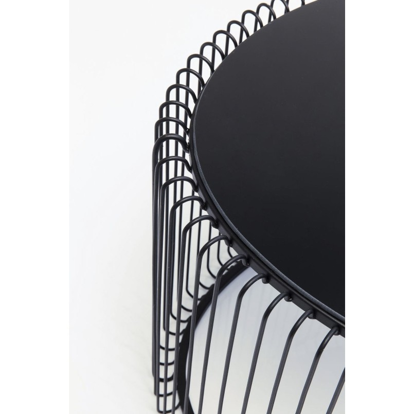 Coffee Table Wire Uno Black 60x90cm Kare Design