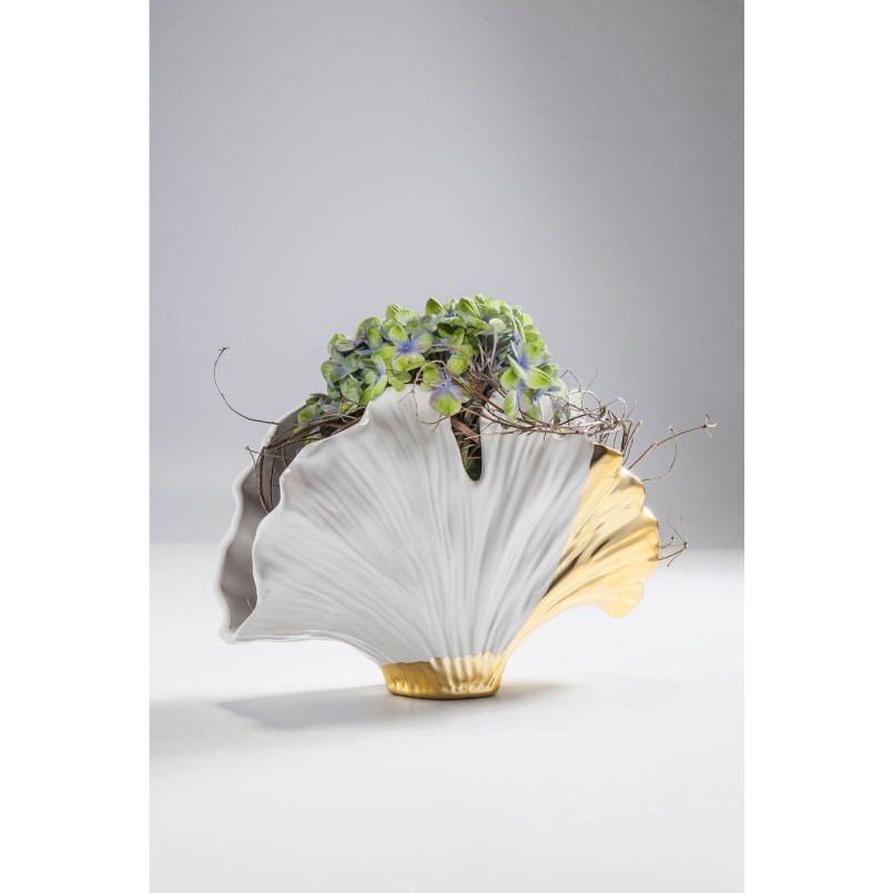 Vase feuille de ginkgo 45cm Kare Design