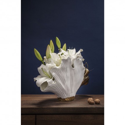 Vase feuille de ginkgo 45cm Kare Design