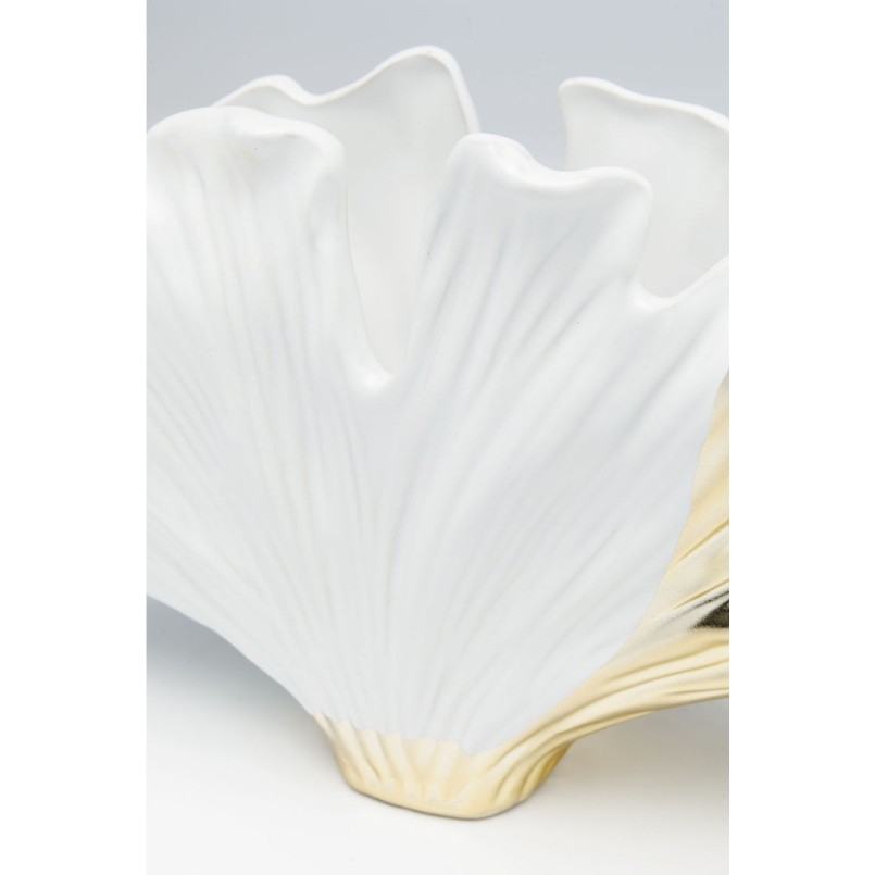 Vase feuille de ginkgo 18cm Kare Design