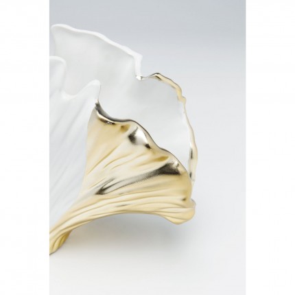 Vase feuille de ginkgo 18cm Kare Design
