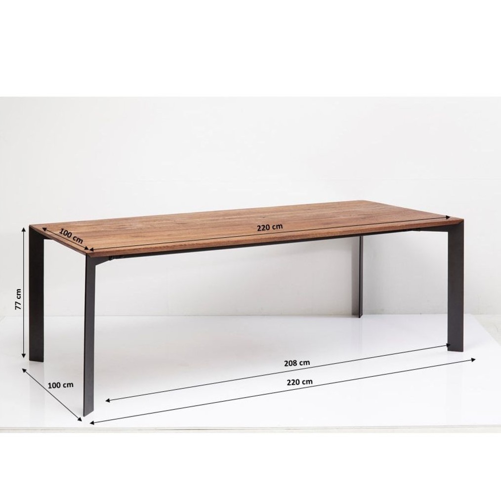 Table Phoenix 220x100cm Kare Design